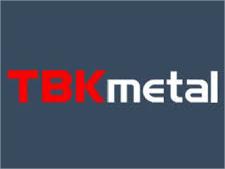 TBK metal logo