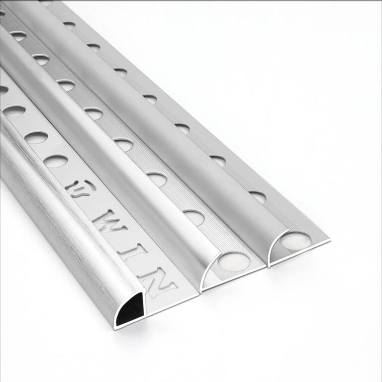 Aluminum Round Edge Tile Trim​​ Silver