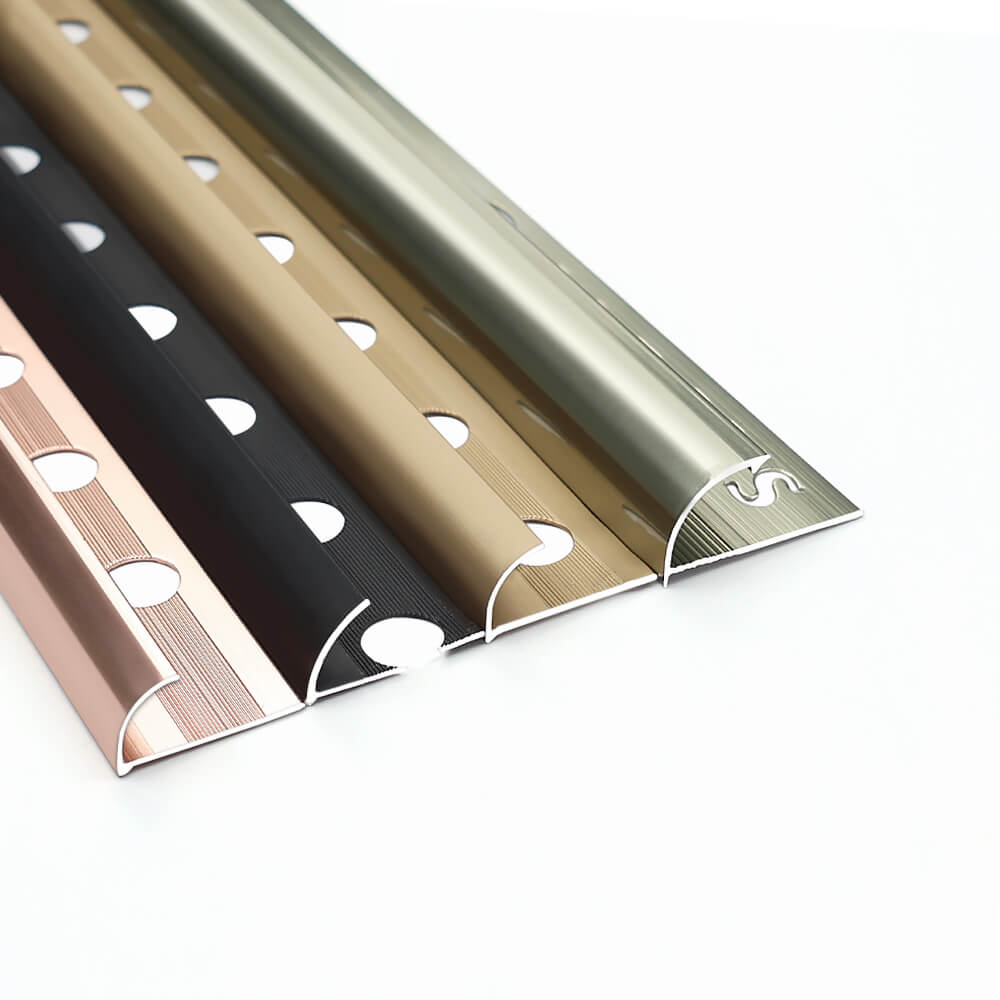 Aluminum Round Edge Tile Trim​​ Multi-colors