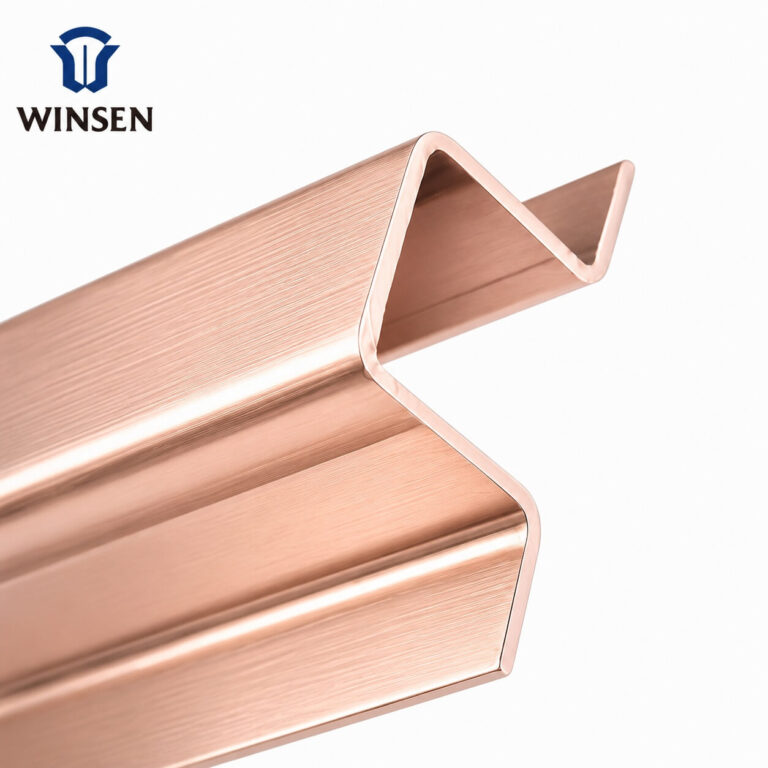 Rose Gold Irregular Shape Stainless Steel Trim​