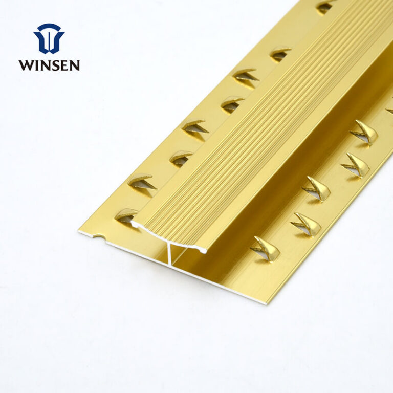 Aluminum Carpet Transition Strip​ Gold