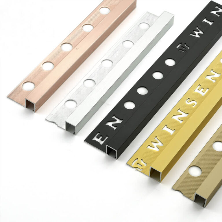 Aluminum Square Edge Tile Trim