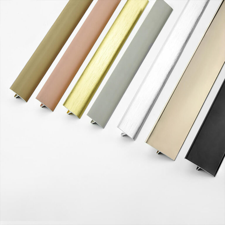 T-shaped Tile Aluminum Trim Multi-colors