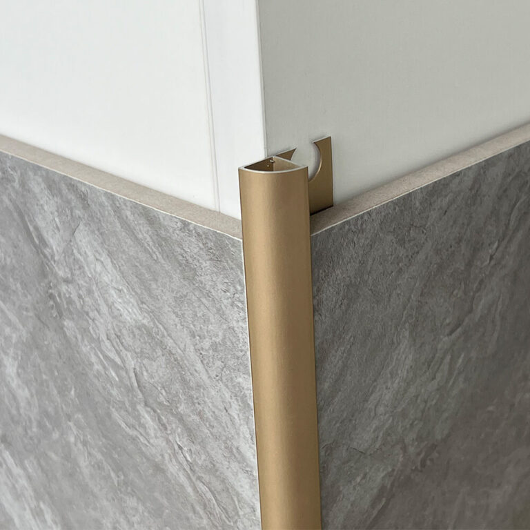 Aluminum Wall Panel Corner Trim​ Gold