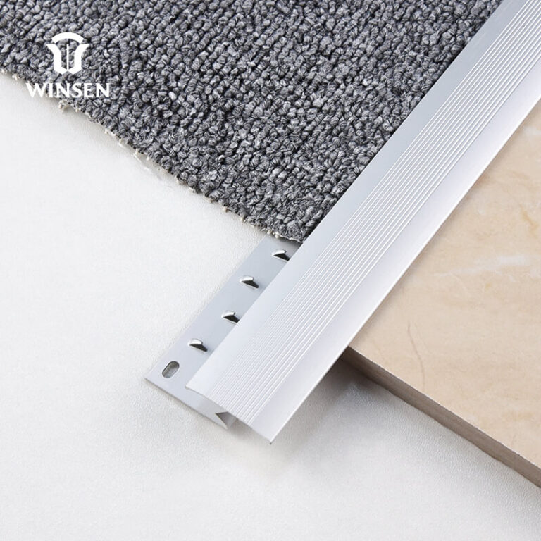 Carpet To Tile Transition Strip​ Silver