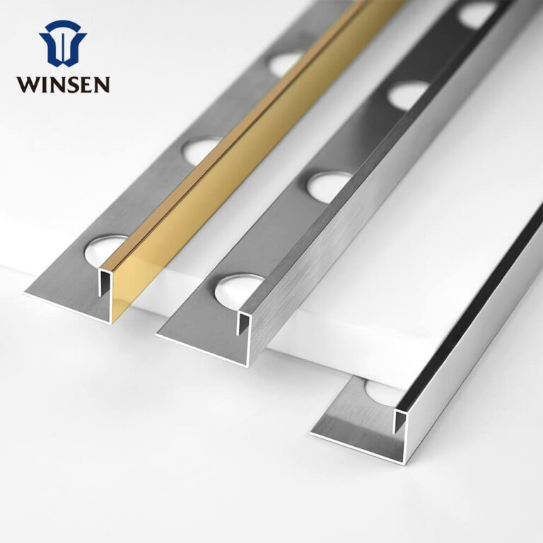 L-Shaped Wall Paneling Seam Trim​ Silver&Gold
