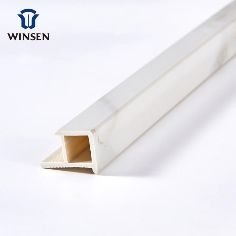 Square Stone Tile Edge Trim​ White
