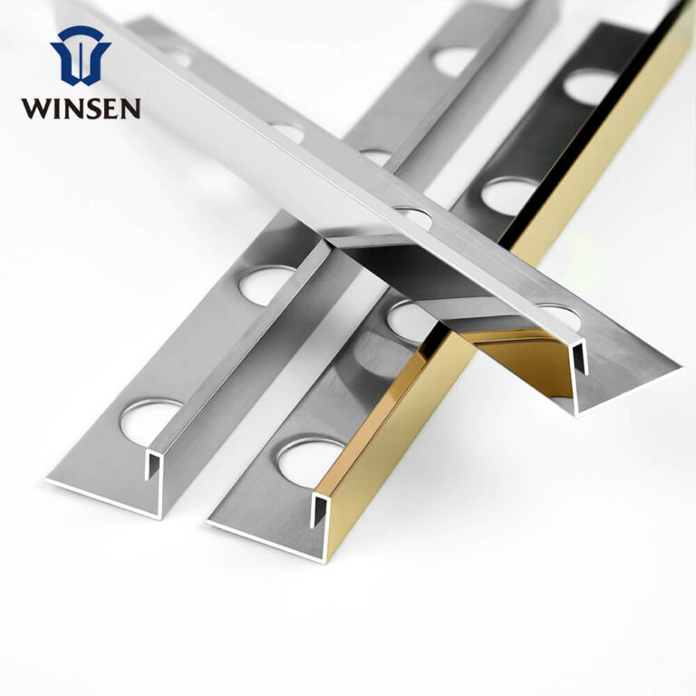 Stainless Steel Straight Edge Tile Trims