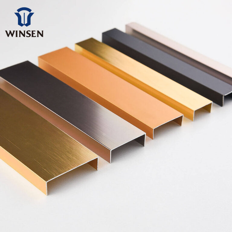 U-Shaped Aluminum Transition Strip​ Multi-colors