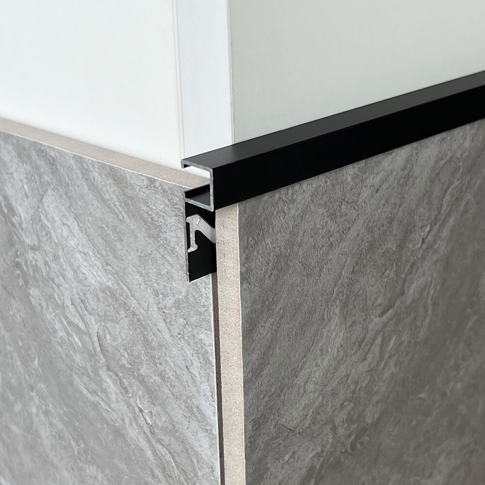 Wall Panels Trim​ Top Profile Black