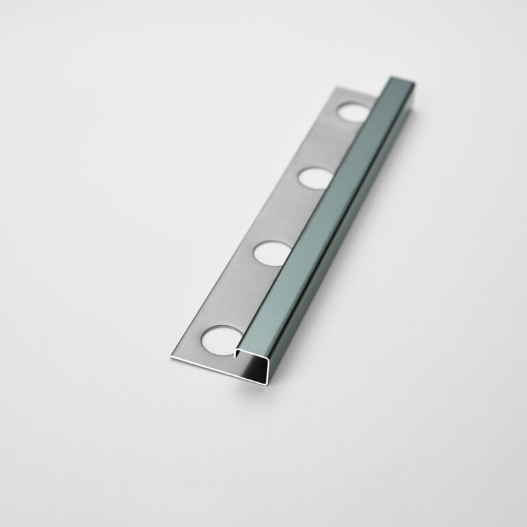 Light Blue Square Shape Stainless Steel Edge Trim