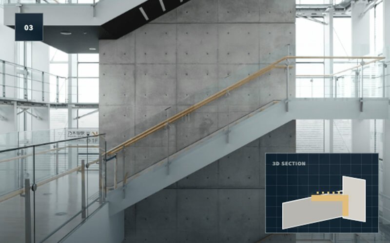WINSEN trim profiles for stair