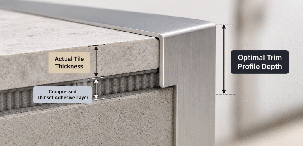 Governing formula of Optimal Trim Profile Depth